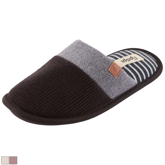 Floopi Women’s Bailey Open-Back Quilted Slipper