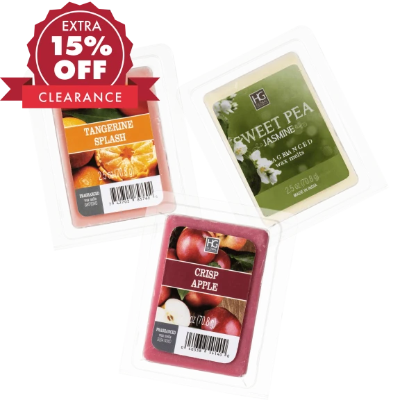 6-Pack: Hosley Fragranced Wax Cubes (2.5 oz)