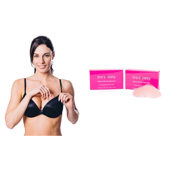 4-Pack: Bra Society Silicone Covers