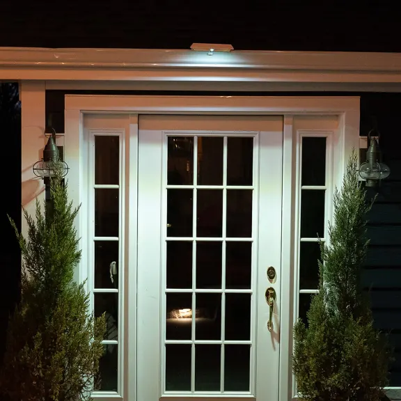 2-Pack: Touch Of ECO Nitebrite Solar Motion Sensor Outdoor Lights