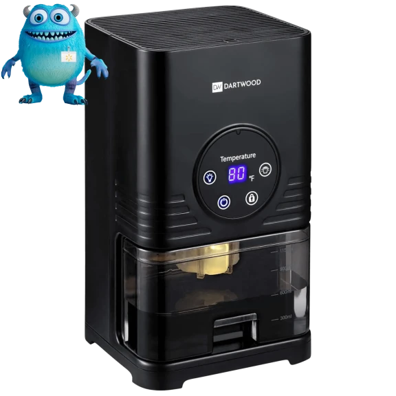 Dartwood Portable Mini Dehumidifier with LED Lights