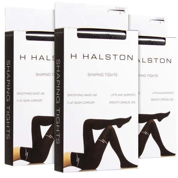 3-Pack: H Halston Body Shaping Tights