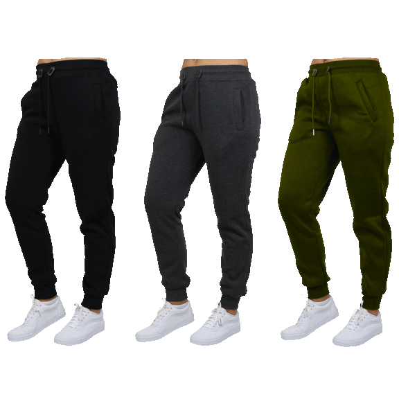 3-Pack: Women's Classic Fleece Joggers