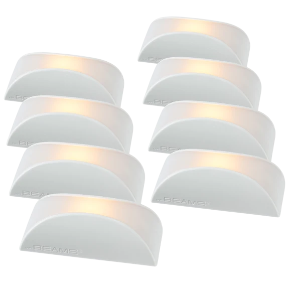 8-Pack: Mr. Beams Amber Motion-Light