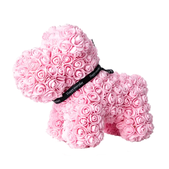 The Forever Rose Petal Puppy