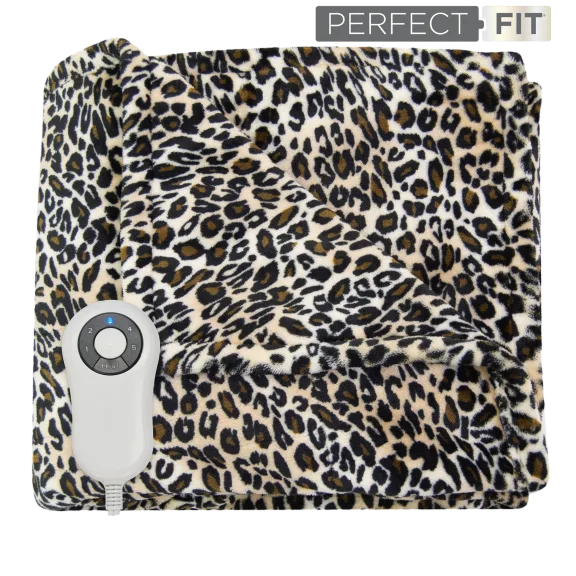 Perfect Fit 50" x 60" Electric Heated Printed Throws