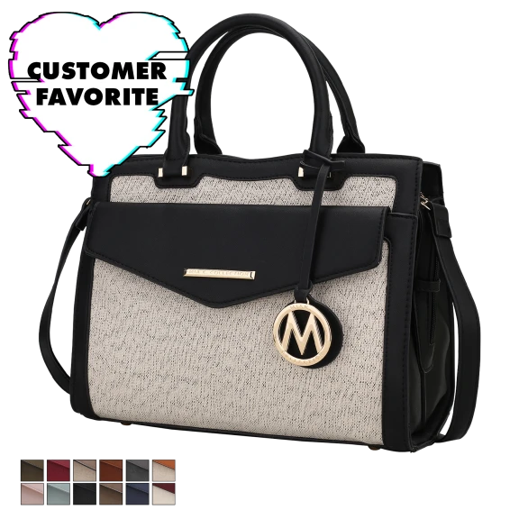 MKF Collection Alyssa Satchel by Mia K