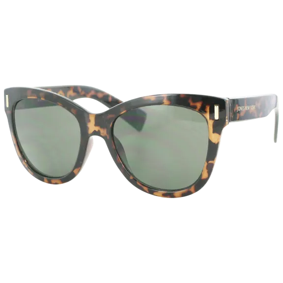 Jones New York Tortoise Modified Cat Eye Frames With G-15 Lenses