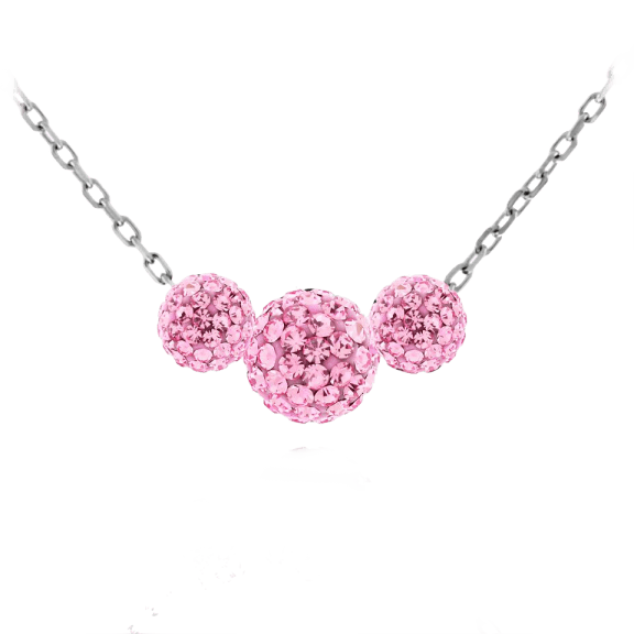 Olivia Soho Sterling Silver Australian Crystal Necklace