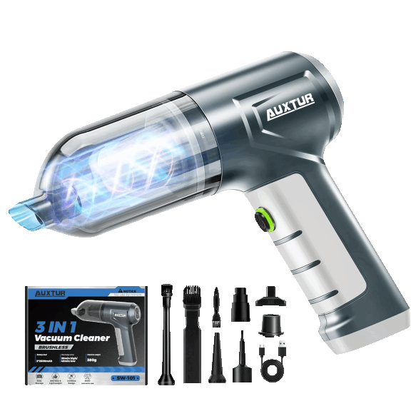 Auxtur 15,000Pa Cordless Mini Vacuum