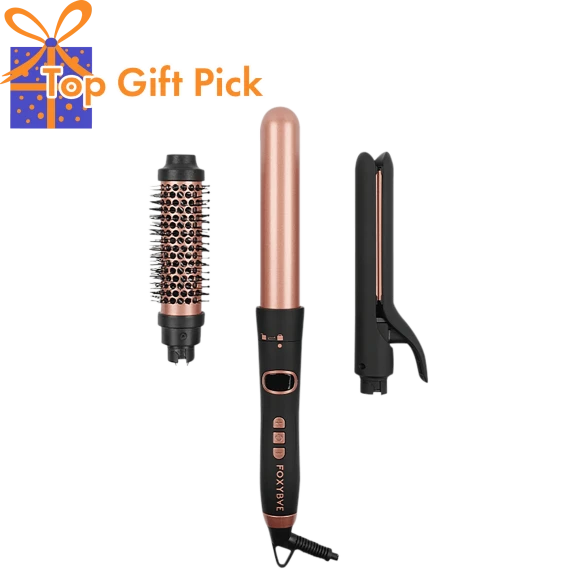 Foxybae Trés Chic Trio 3-in-1 Multi-Styler Hair Tool Set