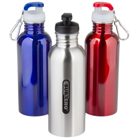3-Pack: Sub Zero Stainless Bottles 25 oz