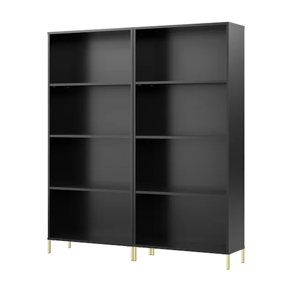 2-Pack: Soho 4 Shelf Bookcase