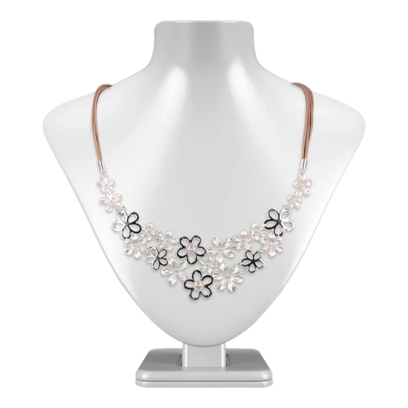 WAIKIKI COLLECTION Tropical Blossom Designer Pearl Necklace