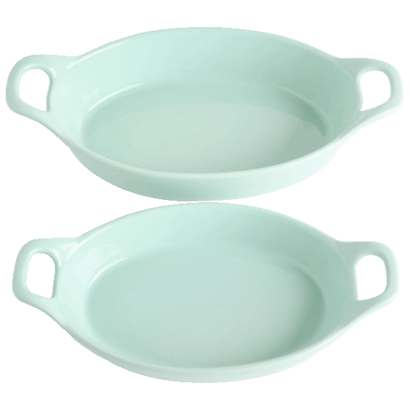 Martha Stewart 2-Piece Stoneware Baker Set