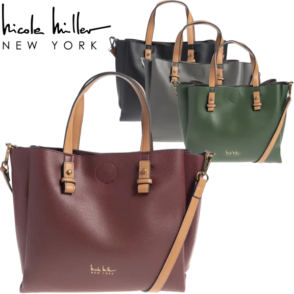 Alexa Shopper Tote by Nicole Miller New York