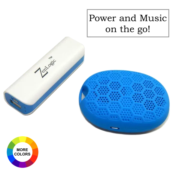 Zen Logic Bluetooth Speaker + Power Bank