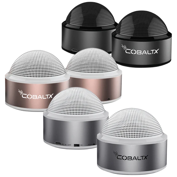 CobaltX Portable True Wireless Dual Stereo Speakers