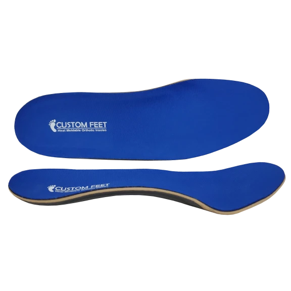 Custom Feet Heat Moldable Orthotic Insoles