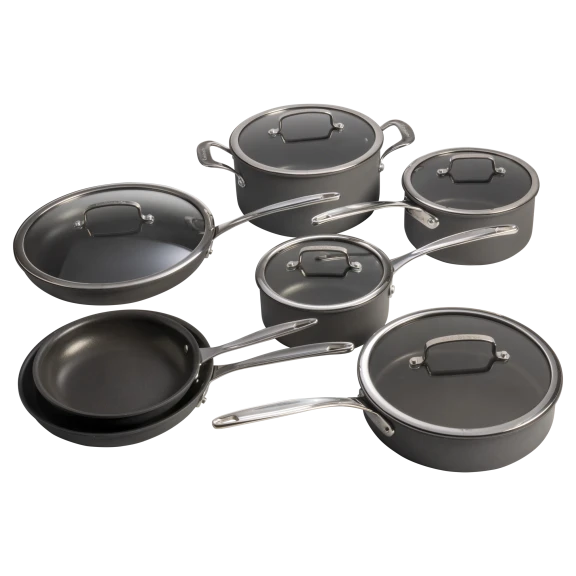 Cuisinart® Anodized Dishwasher-Safe 12-Pc Cookware Set