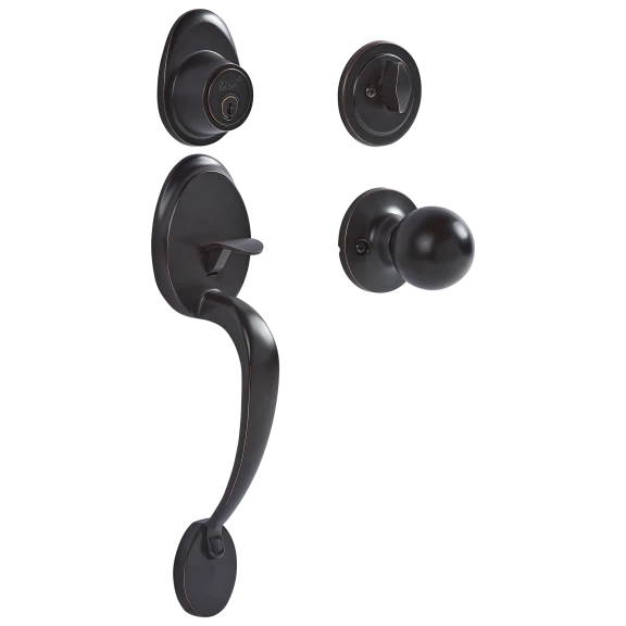 Guard Double Cylinder Handleset Lockset