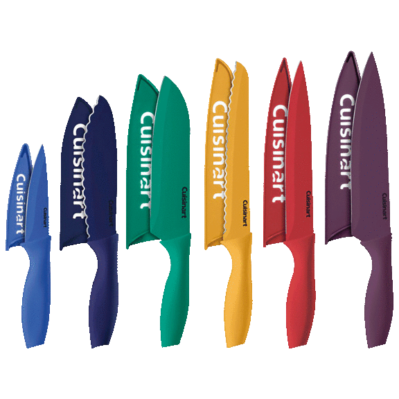 Cuisinart Advantage 6-Piece Ceramic-Coated Knife Set