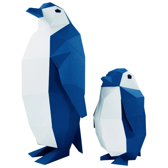 Papercraft World Penguin Model