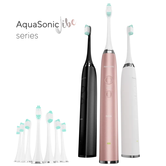 AquaSonic VIBE Series Ultrasonic Whitening Toothbrush