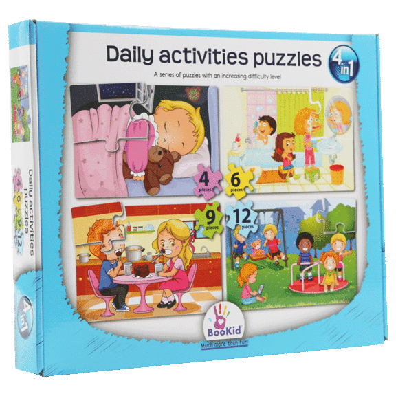4-in-1 BooKid Puzzles (Ages 3+)