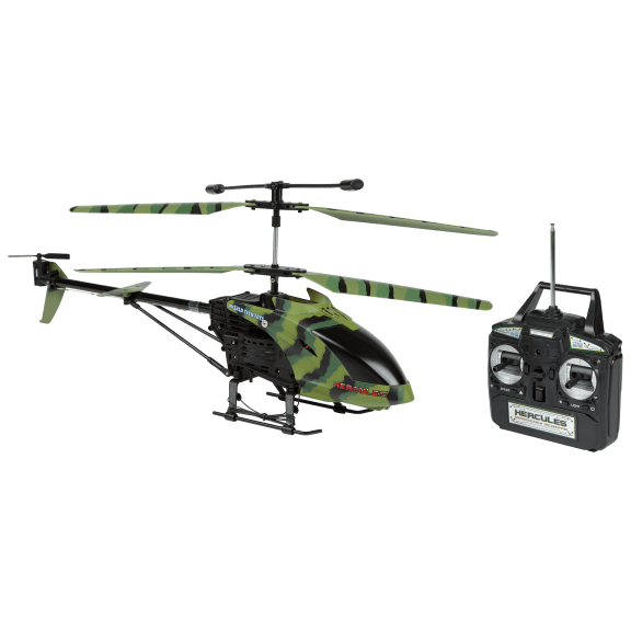 World Tech RC Toys 3.5CH Camo Hercules Unbreakable R/C Gyro Helicopter