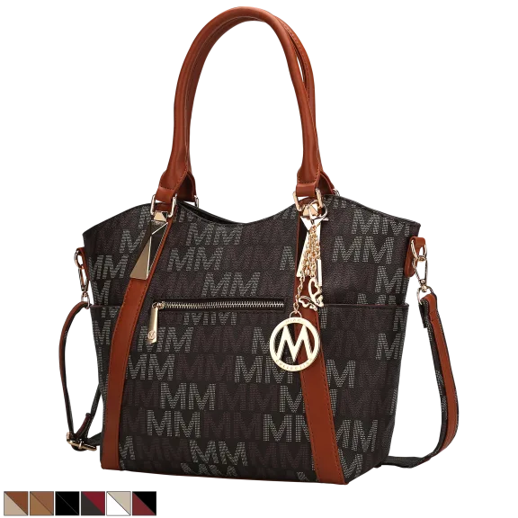 MKF Collection Jeneece M Signature Tote Bag by Mia K