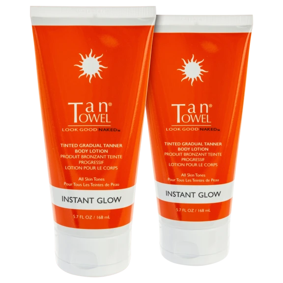 Tan Towel Instant Glow Lotion