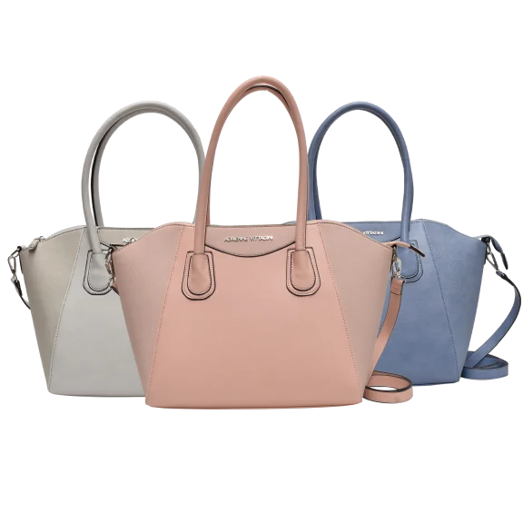 Adrienne Vittadini The Ava Collection Large Satchel Bag
