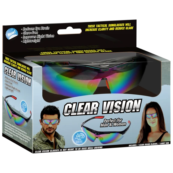 Clear Vision Tactical Sunglasses