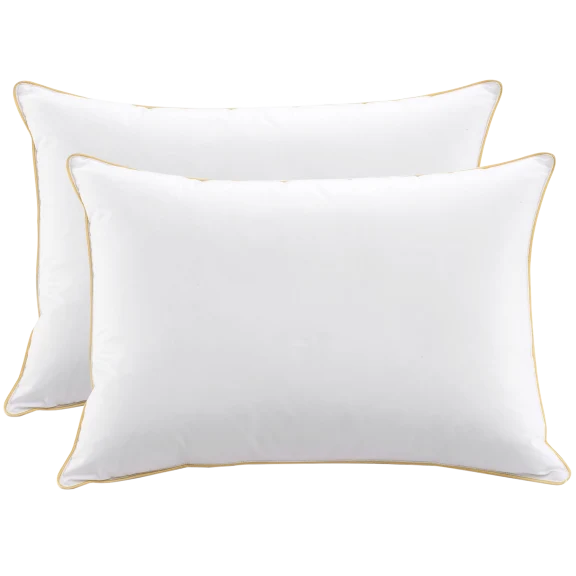 2-Pack: Cheer Collection Hypoallergenic Gel Fiber Pillows