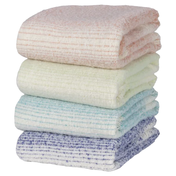 Concierge Collection Ombre Stripe Knit Throw