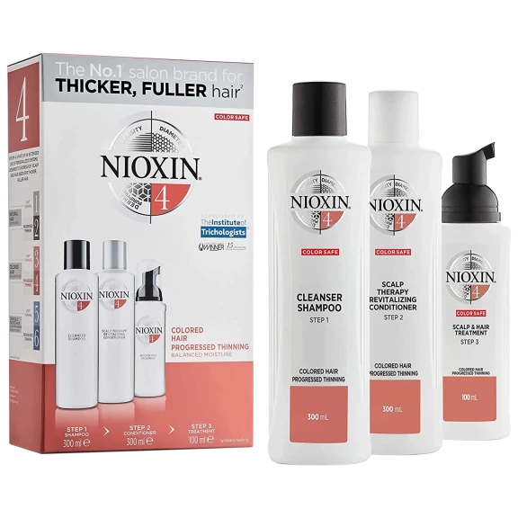 Nioxin System 4 Colored Hair Progressed Thinning Kit