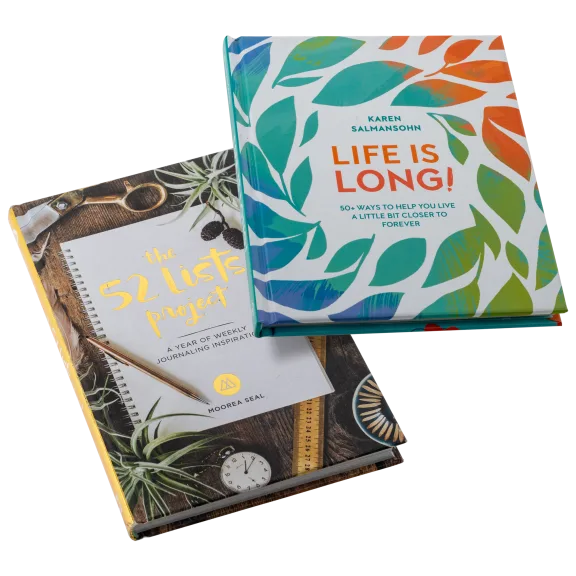 2-Pack of Books: The 52 Lists Project & Life Is Long!
