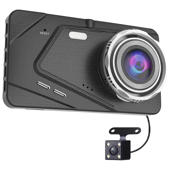 Nu Nu DVR 170° Wide View Dual Lens Dash Cam