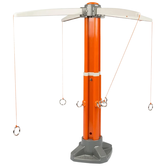 Tiki Toss Tabletop Edition Hook and Ring Toss Game