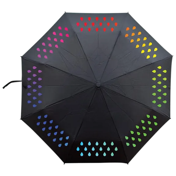 SwissTek Water Activated Color Changing Travel Umbrella