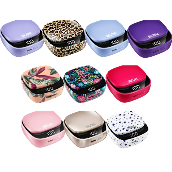 Groovz True Wireless Earbuds 26-Hour Playtime + Smart Charging Case