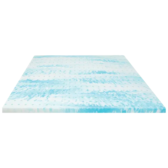SensorPEDIC 2" Gel Swirl Memory Foam Mattress Topper