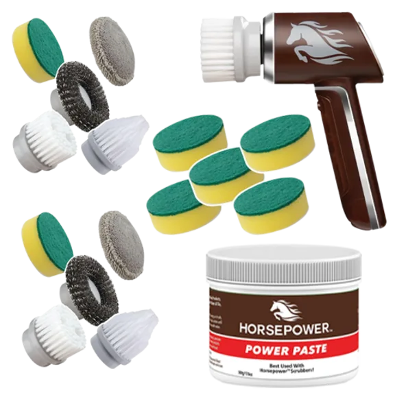 Horsepower Power Scrubber Deluxe Bundle