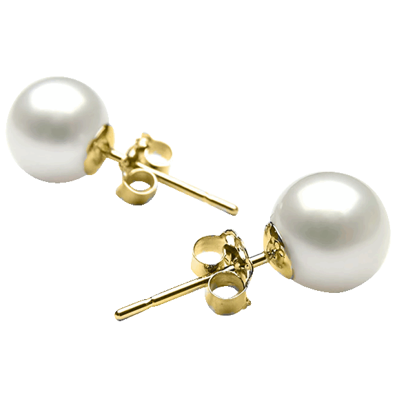 Rose And Lilly 4.0 Carat TW Cultured Pearl Earrings