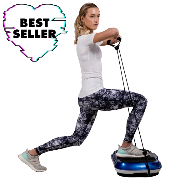 LifePro Fitness Waver Full Body Vibration Machine with Resistance Band Kit
