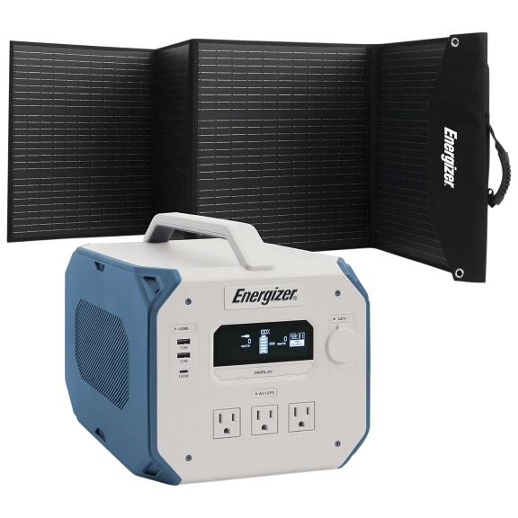 Energizer 1200W Generator & 200W Solar Panel Bundle