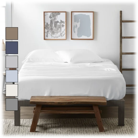iEnjoy Home Premium 4-Piece Bamboo Luxury Sheet Set