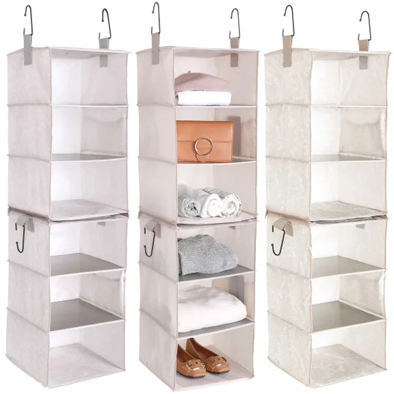We Think Storage Set of 2 Collapsible Attachable Organizers
