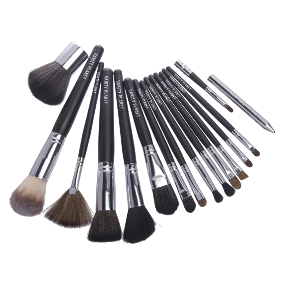 Vanity Planet 15 Piece Makeup Brush Set